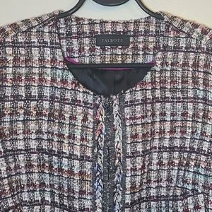 Talbots | Jacket - Adele, Tweed, Collarless (Multi-colored), 14